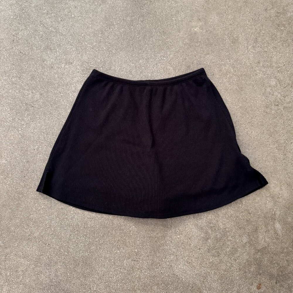 Lisa Says Gah Black Dorcy Skort Size XS